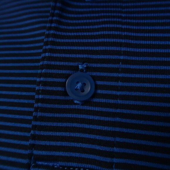 Under Armour Navy Striped Performance Polo (S) OMG! ⛳️ - Picture 9 of 10